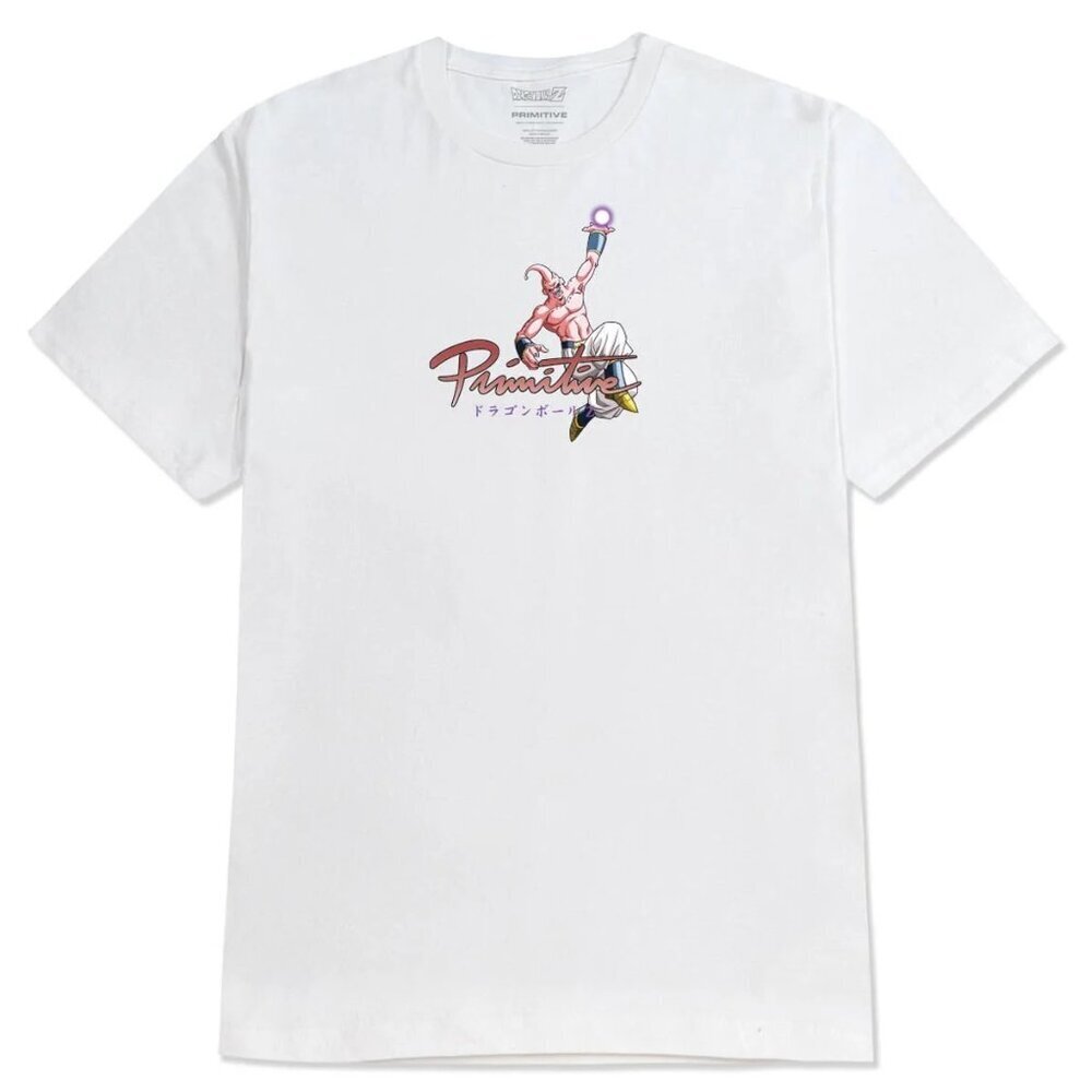 Primitive x Dragon Ball Z Nuevo Buu T-Shirt White Size X-Large **NEW**